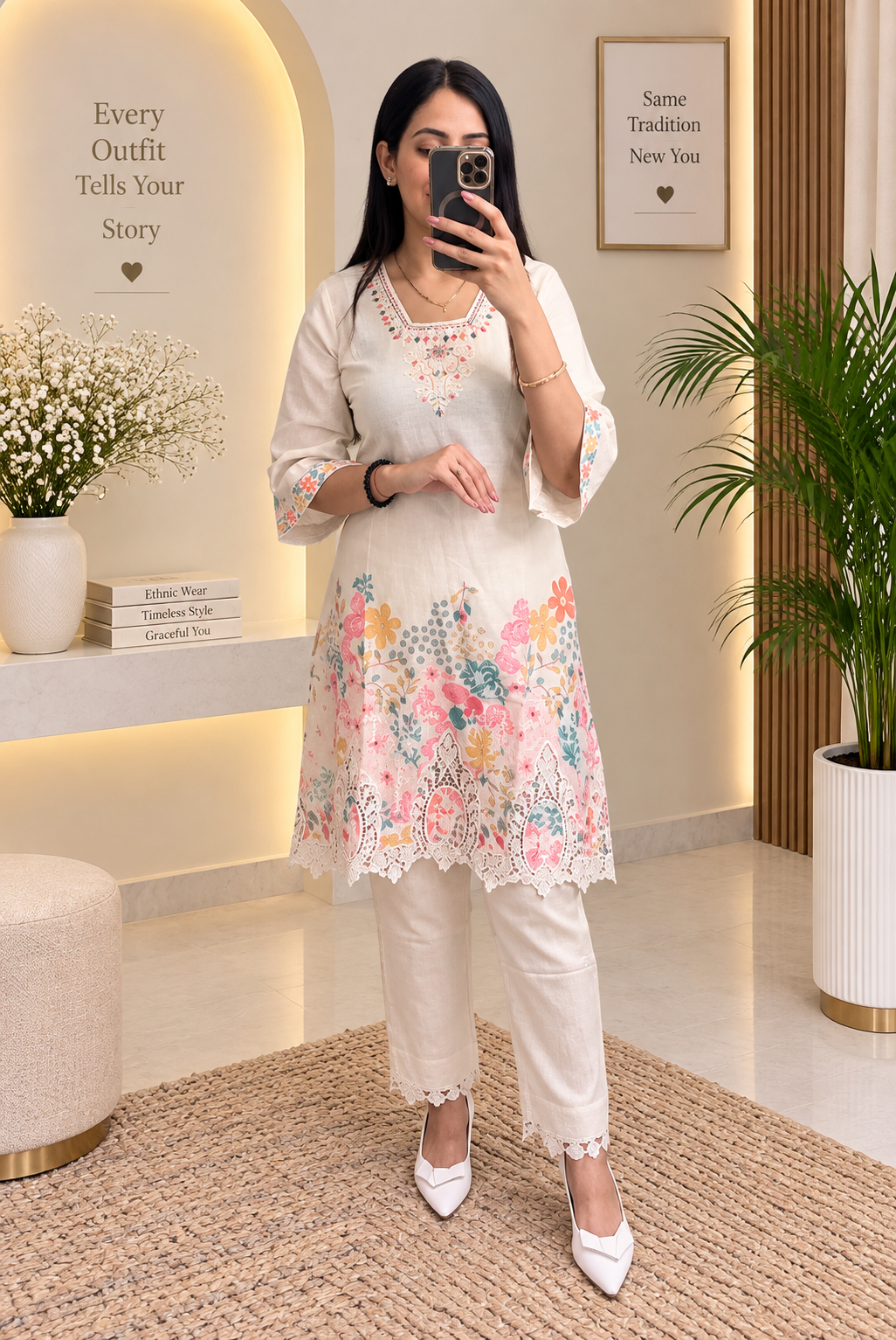 Blush Floral Co-ord Set